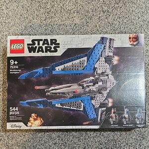 LEGO Star Wars Mandalorian Starfighter - Blue and Gray